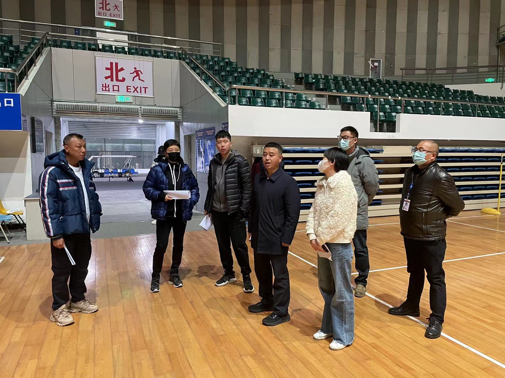 省羽毛球中心陳萍率隊赴綿陽會展中心考察交流